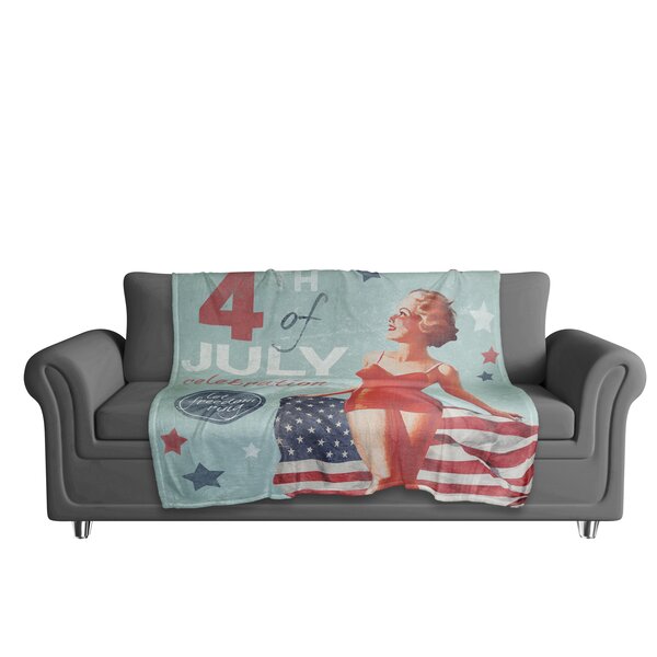 The Holiday Aisle® Ema Fourth of July Celebration Throw Wayfair